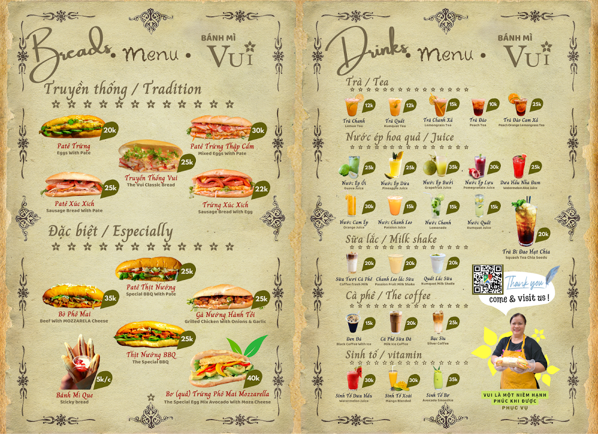 Menu Banh Mi Vui-1